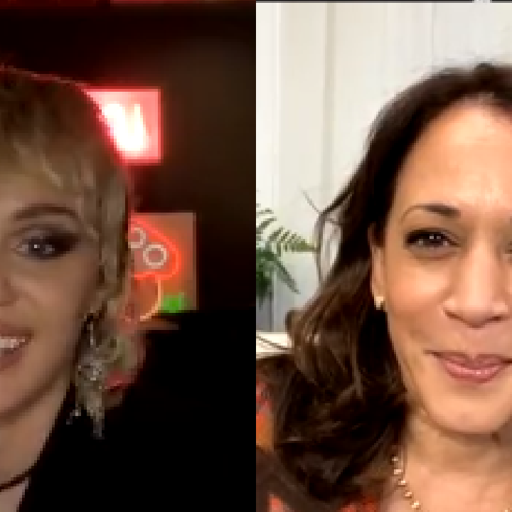 Kamala Harris Tells Miley Cyrus How to 'Use the Power of Your Voice' 