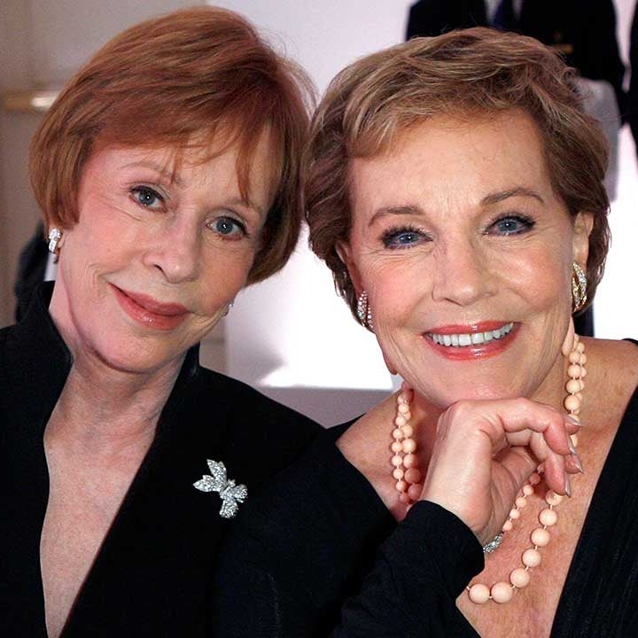 Julie Andrews Kissed Carol Burnett and a Former First Lady Caught Them