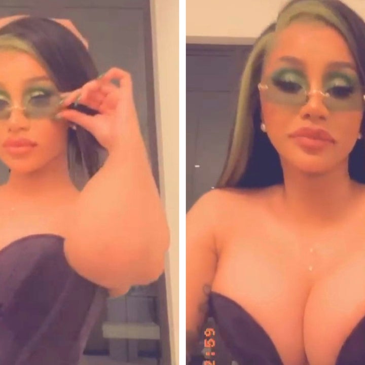 Cardi B's 2-Year-Old Daughter Kulture Interrupts Her Sexy Video: Watch