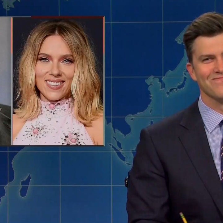 'SNL': Colin Jost Gets Tricked Into Making Fun of Scarlett Johansson