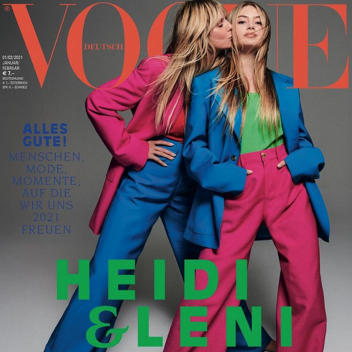 Heidi Klum's 16-Year-Old Daughter Celebrates Her 'Vogue' Cover