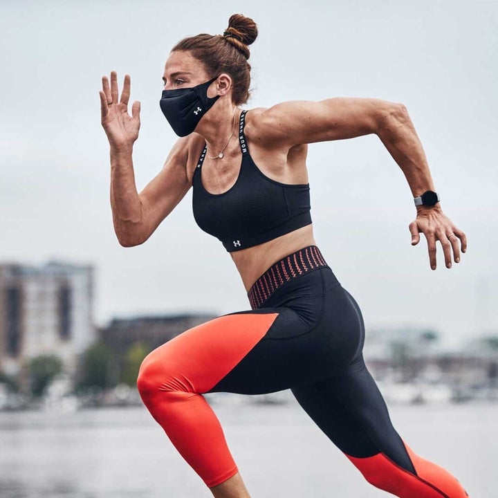 The Best Face Masks for Exercising -- KN95, Athleta and More