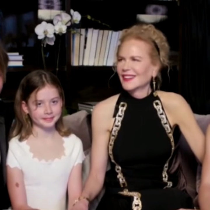 Nicole Kidman's Daughters Make Rare Appearance During Golden Globes