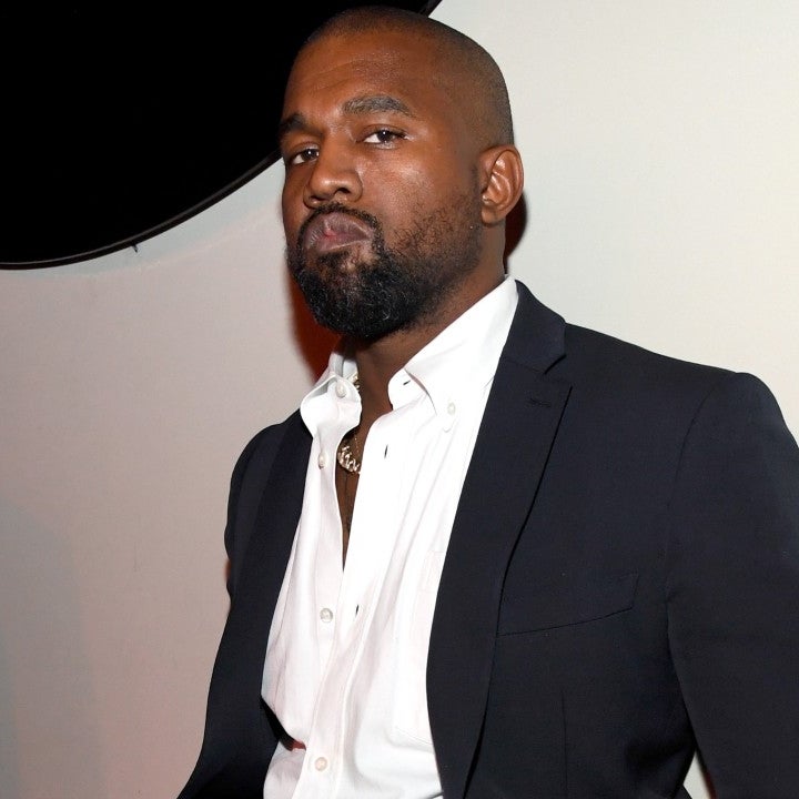 Kanye West Wears Face Mask to Balenciaga Show, Sits Near Khloe's Ex
