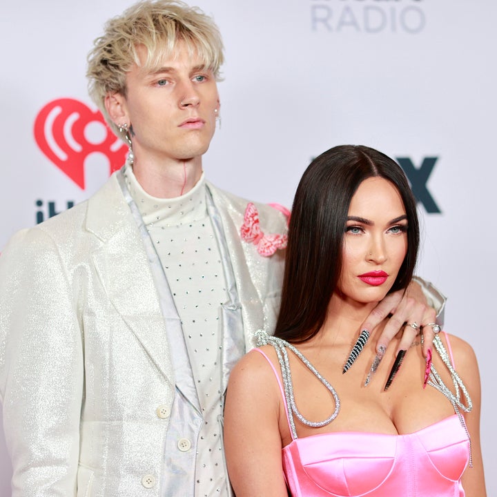Megan Fox and Machine Gun Kelly Passionately Kiss in Los Angeles