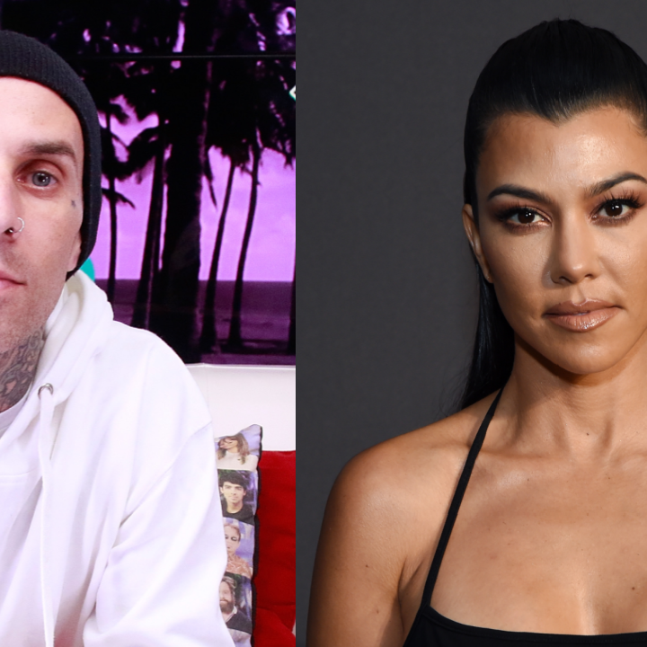 Kourtney Kardashian Makes Out with Travis Barker in PDA Pics