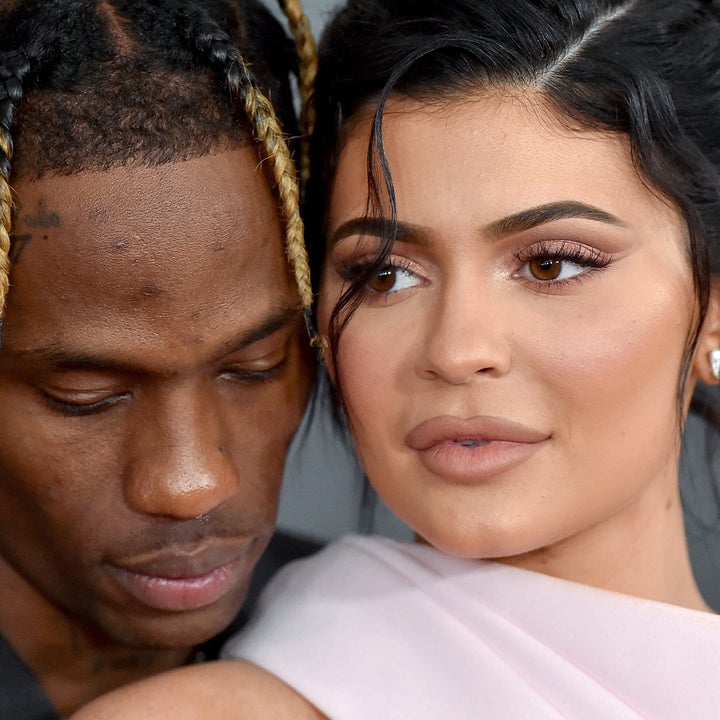 Kylie Jenner Snuggles Up to Travis Scott In Sweet Father's Day Post