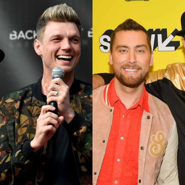 Backstreet Boys' Nick Carter and *NSYNC's Lance Bass Tease New Collab 