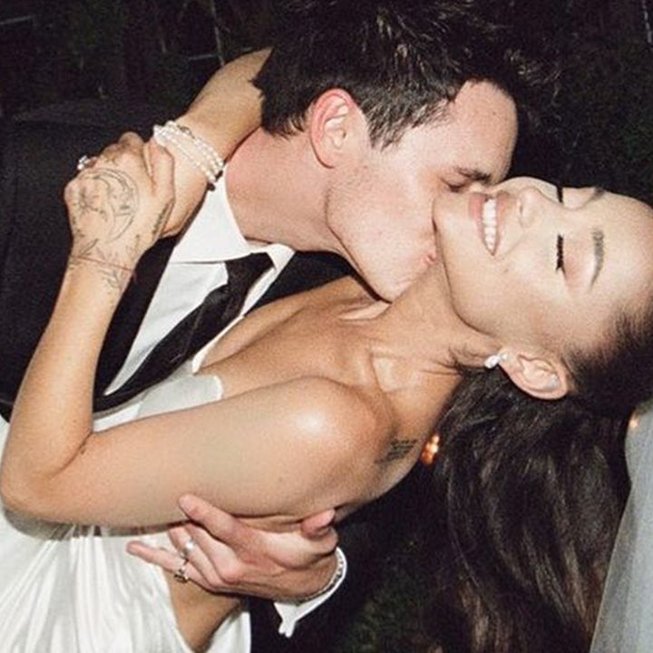 Ariana Grande Celebrates Husband's Birthday With Sweet Wedding Pic