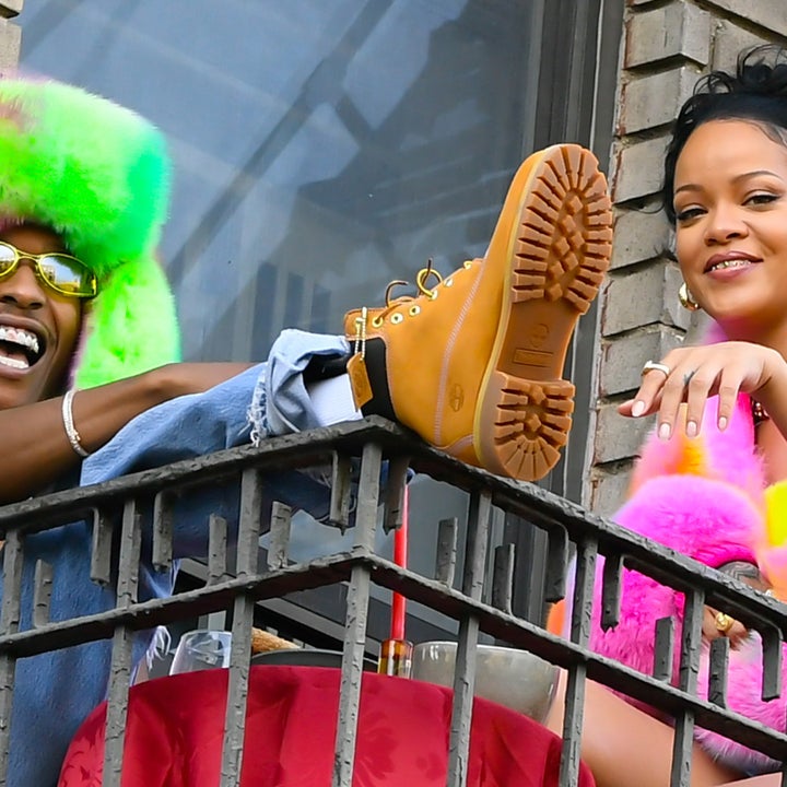 Rihanna Rocks Hotpants on Date Night With A$AP Rocky: See the Pic!