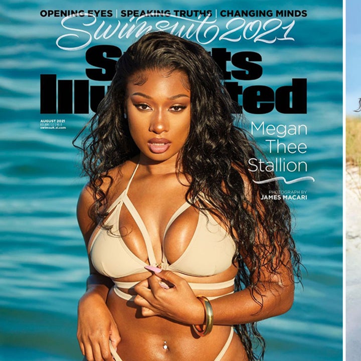 Megan Thee Stallion and Leyna Bloom Make 'SI Swim' Cover History