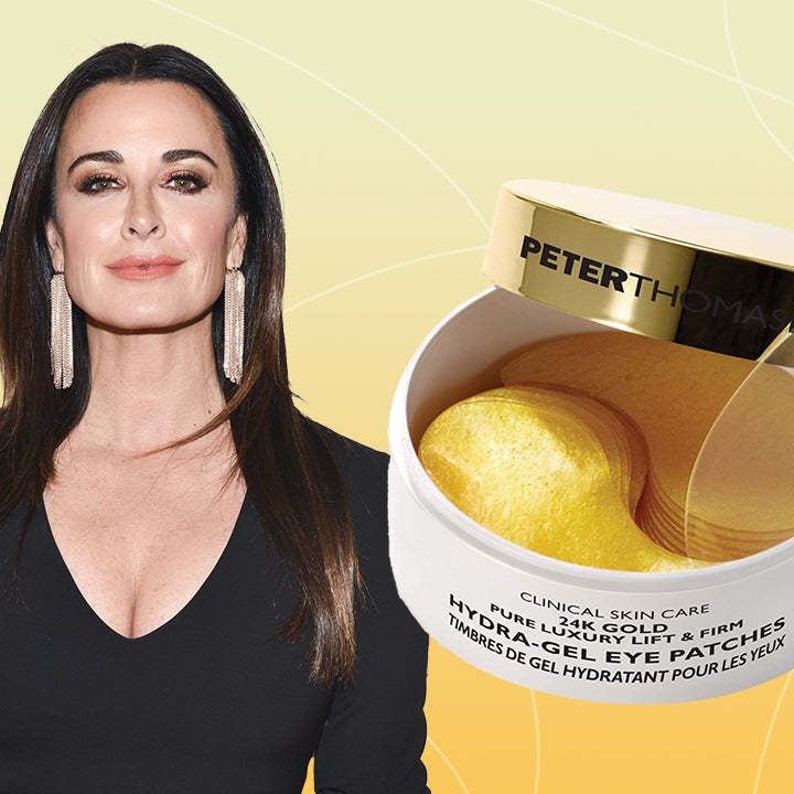Kyle Richards' 24K Gold Eye Patches Are on Sale at Amazon