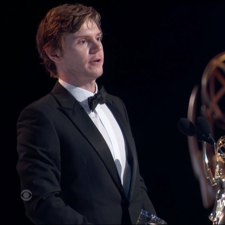 Evan Peters Shouts Out Kate Winslet After Winning His Very First Emmy