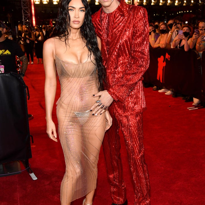 megan fox sheer dress back Megan Fox hits back at haters over see-through dress, pasties: 'Calm down'