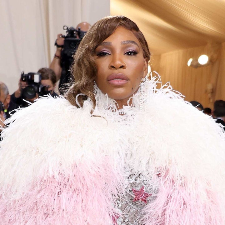 Serena Williams Stuns In Elaborate Feathered Cape at 2021 Met Gala 