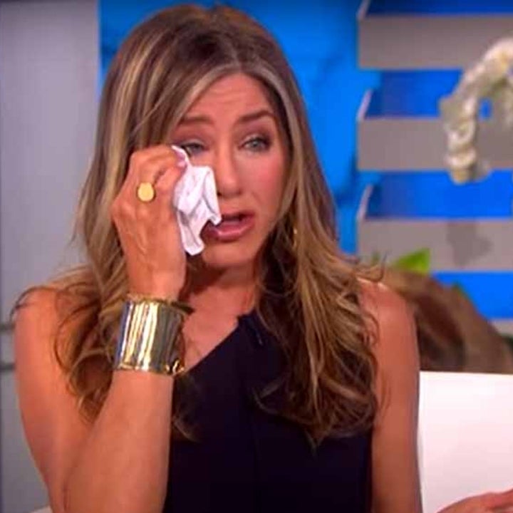 Jennifer Aniston Tears Up as She Kicks Off 'Ellen's Final Season