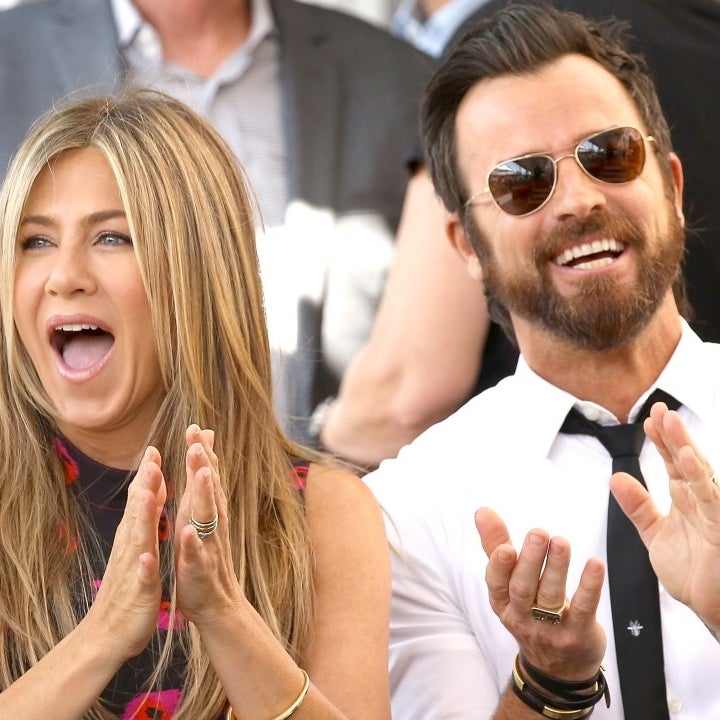 Jennifer Aniston Is Supporting Justin Theroux's Instagram for His Dog