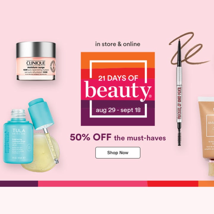 Ulta 21 Days of Beauty Sale -- Take 50% Off Benefit, Clinique and More