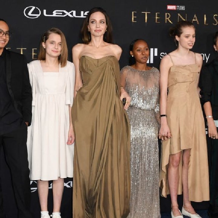 Angelina Jolie Reacts to Daughter Zahara Wearing Her 2014 Oscars Dress