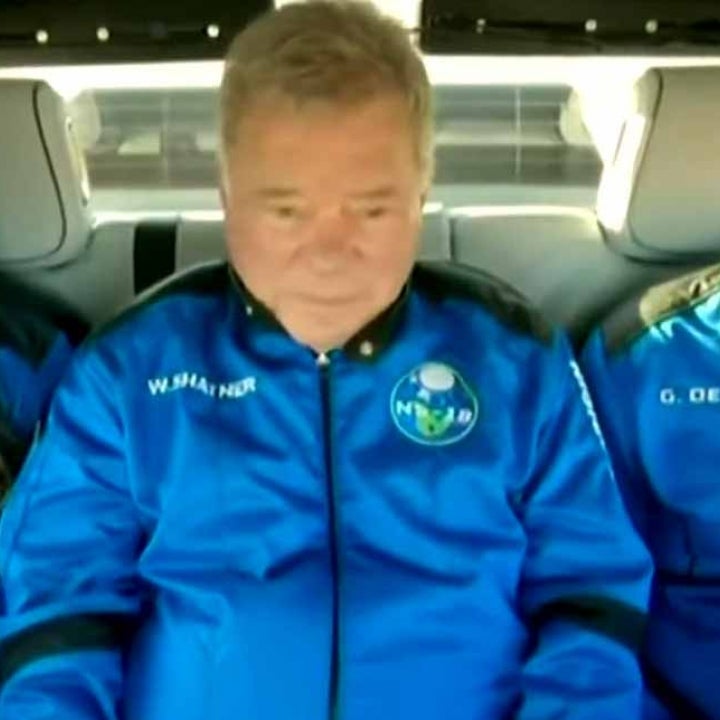 William Shatner Becomes Oldest Person to Travel to Space With Jeff Bezos' Blue Origin