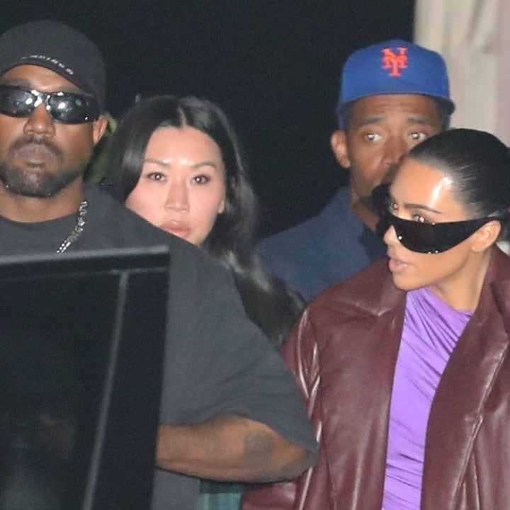 Kim Kardashian and Kanye West Go Out to Dinner Together Amid Divorce