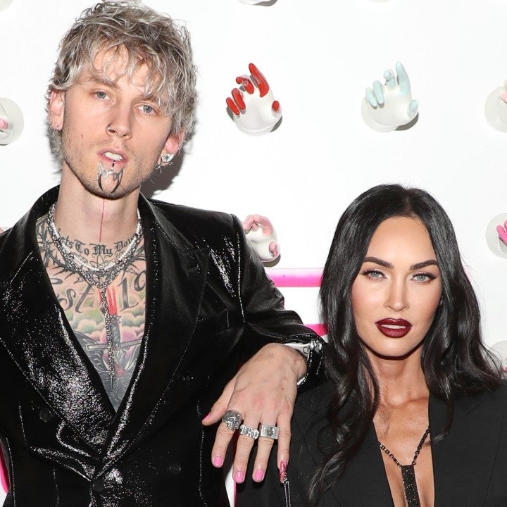 Megan Fox and MGK Show Off Matching Chrome Nails, Stunning Ring