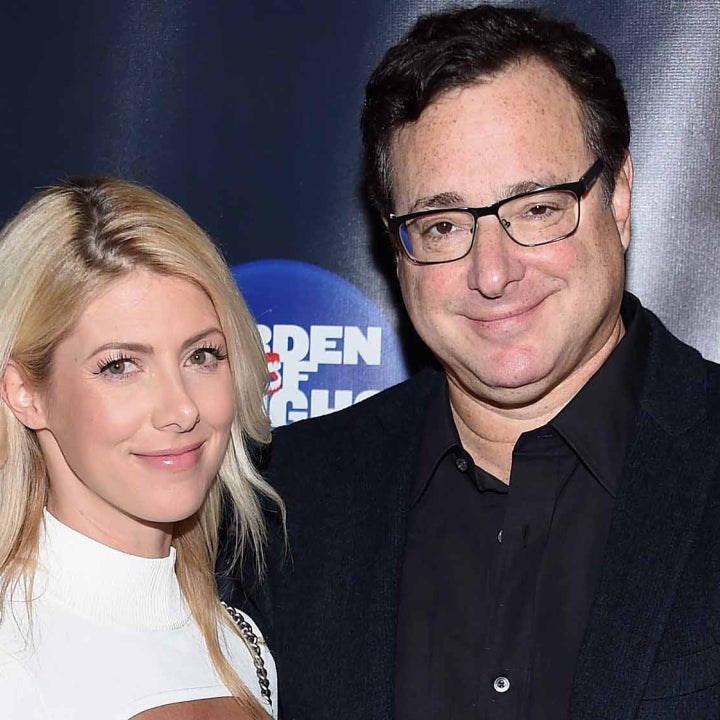 Bob Saget's Wife Kelly Rizzo Does Standup at His Punk Rock Shiva