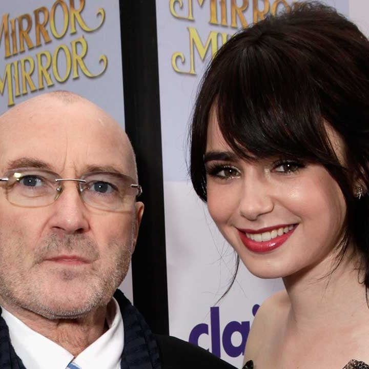 Lily Collins Honors Dad Phil Collins With Adorable 71st Birthday Post