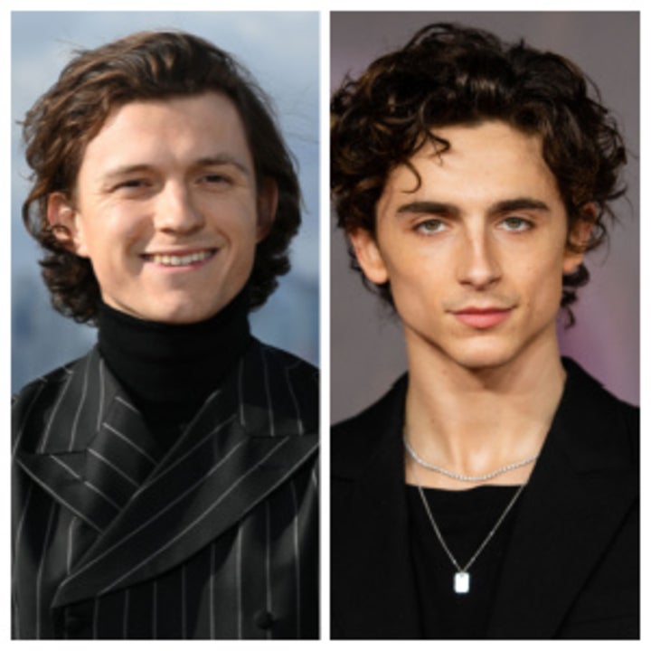 Watch as Tom Holland Calls Timothee Chalamet Live On-Air