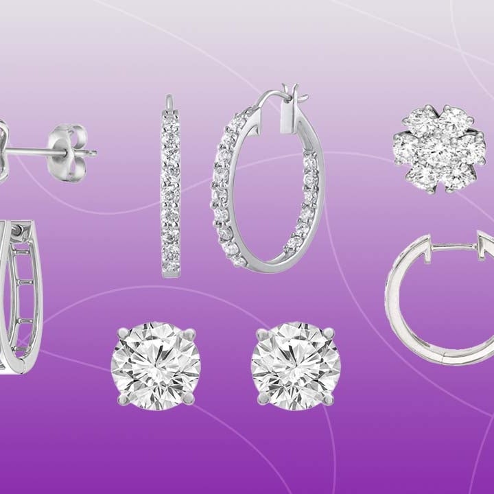 Shop 1 Carat Diamond Earrings And Rings under $600 at Amazon