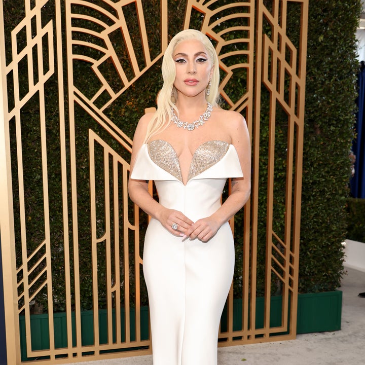Lady Gaga Reunites With Bradley Cooper at 2022 SAG Awards