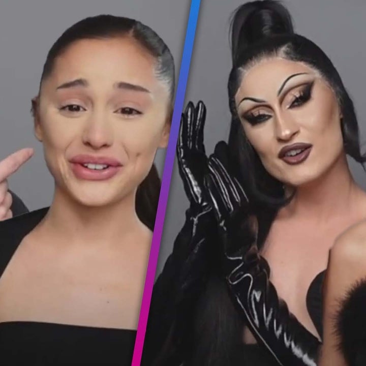 Ariana Grande Cries Laughing During Makeup Tutorial With Drag Queen Gottmik