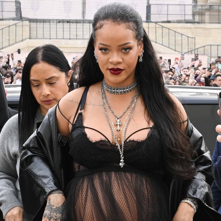 Rihanna Wears Her Sexiest Pregnancy Style Yet to Paris Fashion Week
