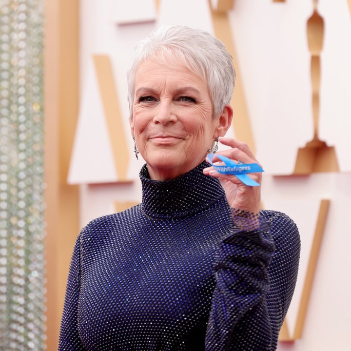 How Jamie Lee Curtis, Jason Momoa & More Supported Ukraine at Oscars