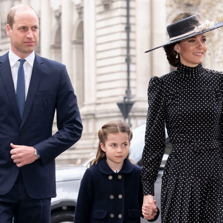 Prince George and Princess Charlotte Attend Prince Philip's Service