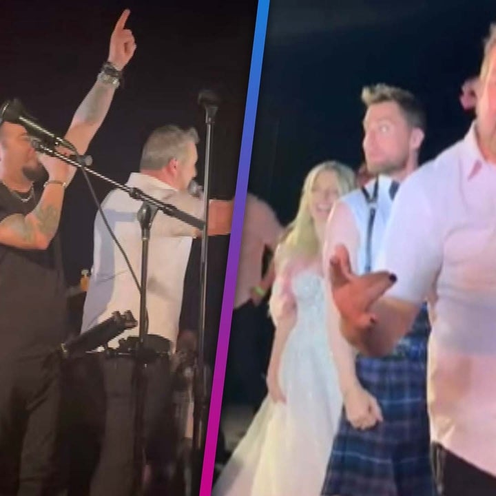 Watch *NSYNC Perform 'Bye Bye Bye' at Alexa Bliss and Ryan Cabrera's Wedding 