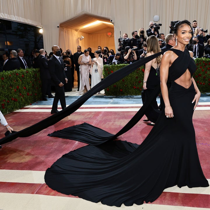 Lori Harvey Shows Off Her Spectacular Abs in Cut-Out Dress at Met Gala |  Entertainment Tonight