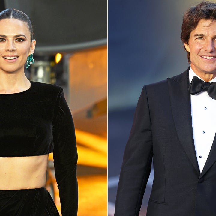 Hayley Atwell Supports Tom Cruise at 'Top Gun: Maverick' Premiere