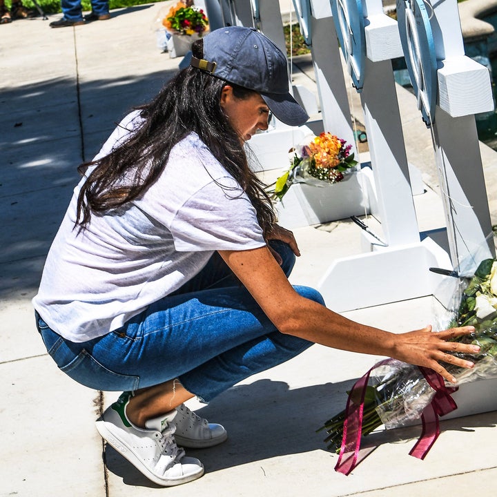 Meghan Markle Visits Uvalde to Pay Respect to School Shooting Victims