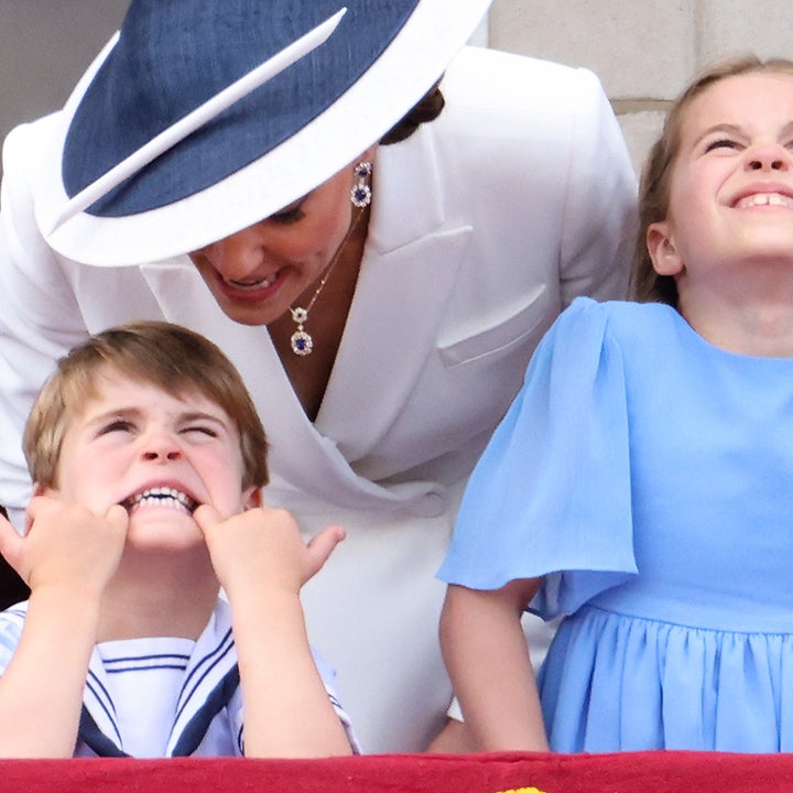Prince Louis Steals the Show on Balcony at Trooping the Colour 