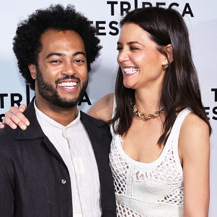 Katie Holmes and Bobby Wooten III Cozy Up to One Another on Red Carpet