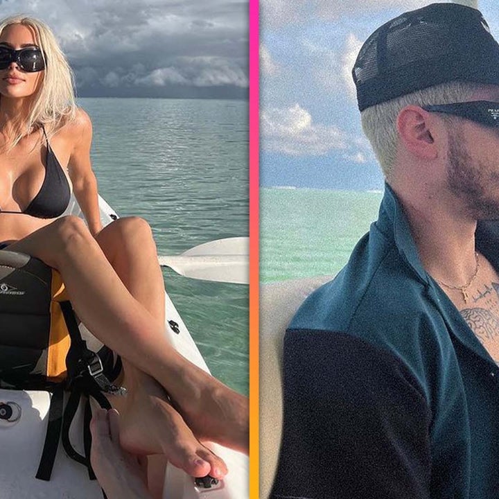 Kim Kardashian and Pete Davidson Enjoy PDA-Filled Vacation in Tahiti