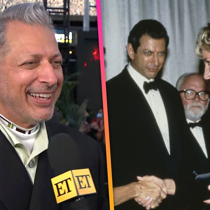 Jeff Goldblum Recalls Sharing Popcorn With Princess Diana at Premiere