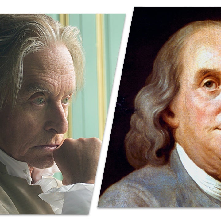 Michael Douglas Is Unrecognizable as Benjamin Franklin in New Series