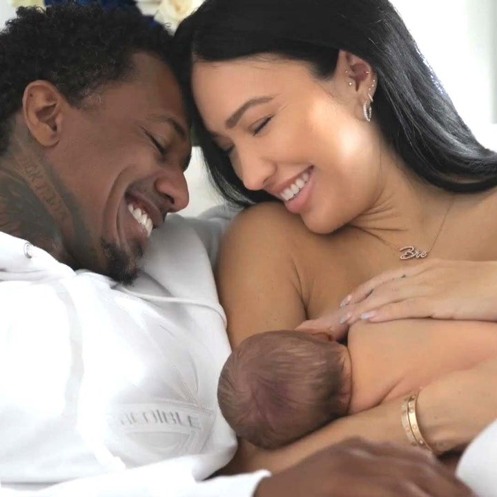 How Nick Cannon, Bre Tiesi Kept Their New Baby a Secret for a Month