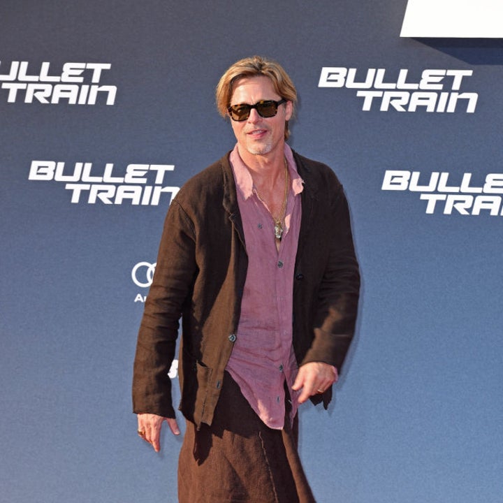 Brad Pitt Rocks a Skirt on the Red Carpet