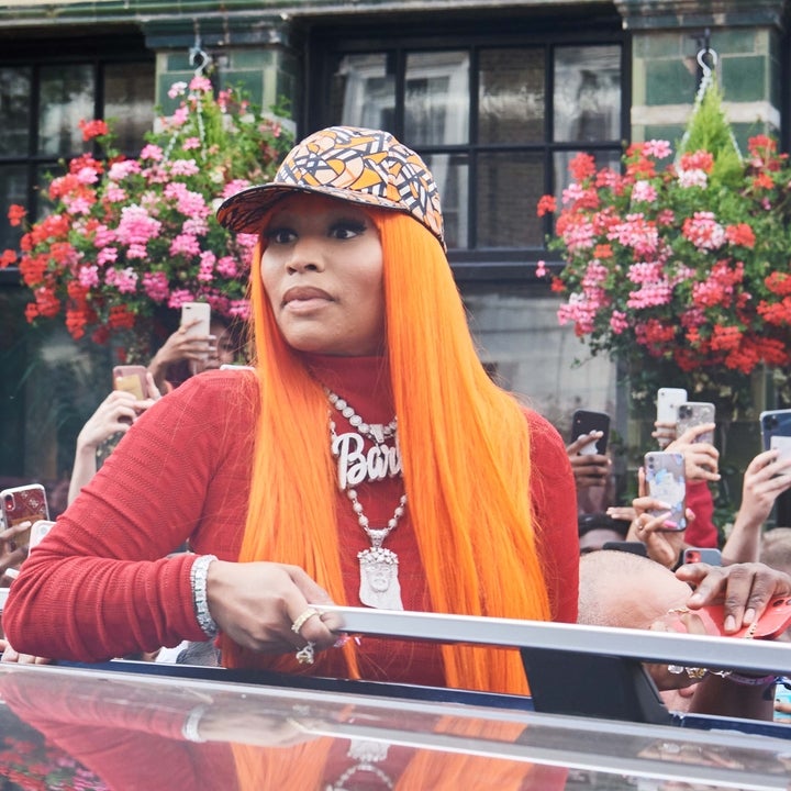 Nicki Minaj Is Bombarded by Fans in England Amid Impromptu Appearance