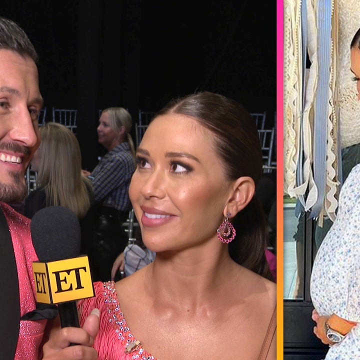'DWTS': Val Chmerkovskiy Reacts to Pregnant Wife Jenna Johnson's 'Game Changer' Support (Exclusive)