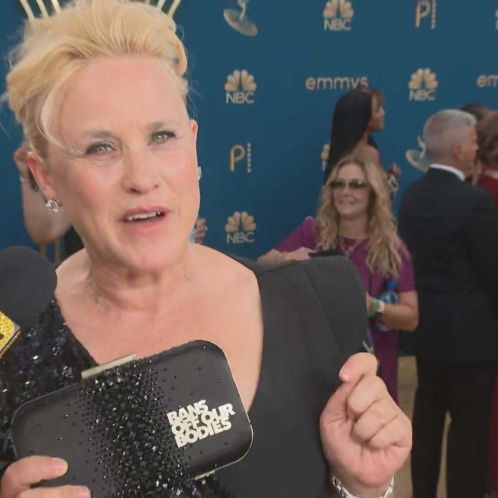 Emmys 2022: Patricia Arquette Makes Political Fashion Statement (Exclusive)  