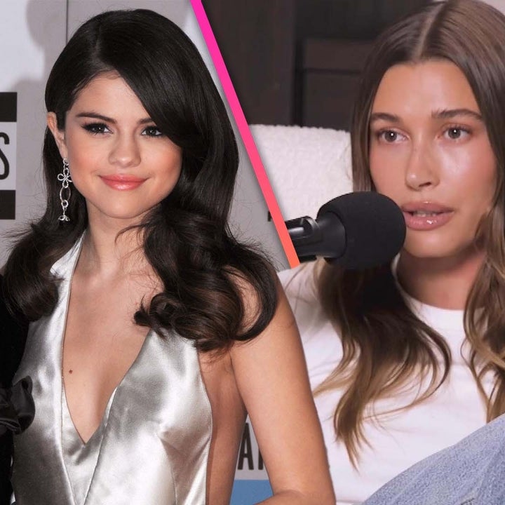 Hailey Bieber Says She and Selena Gomez Have Talked